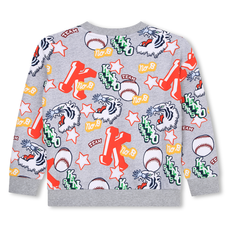 Printed cotton sweatshirt KENZO KIDS 
                    BOY