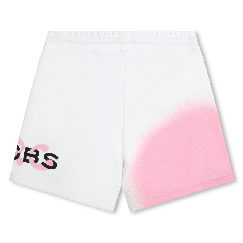 Motif-Print Fleece Shorts MARC JACOBS 
                    GIRL