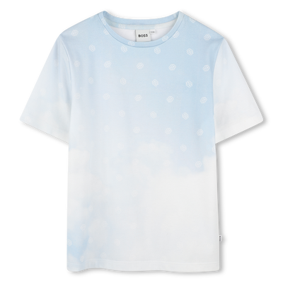 Printed Cotton T-Shirt BOSS BOY