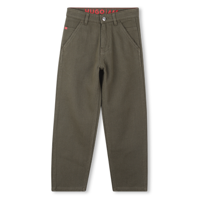 Corduroy trousers HUGO BOY