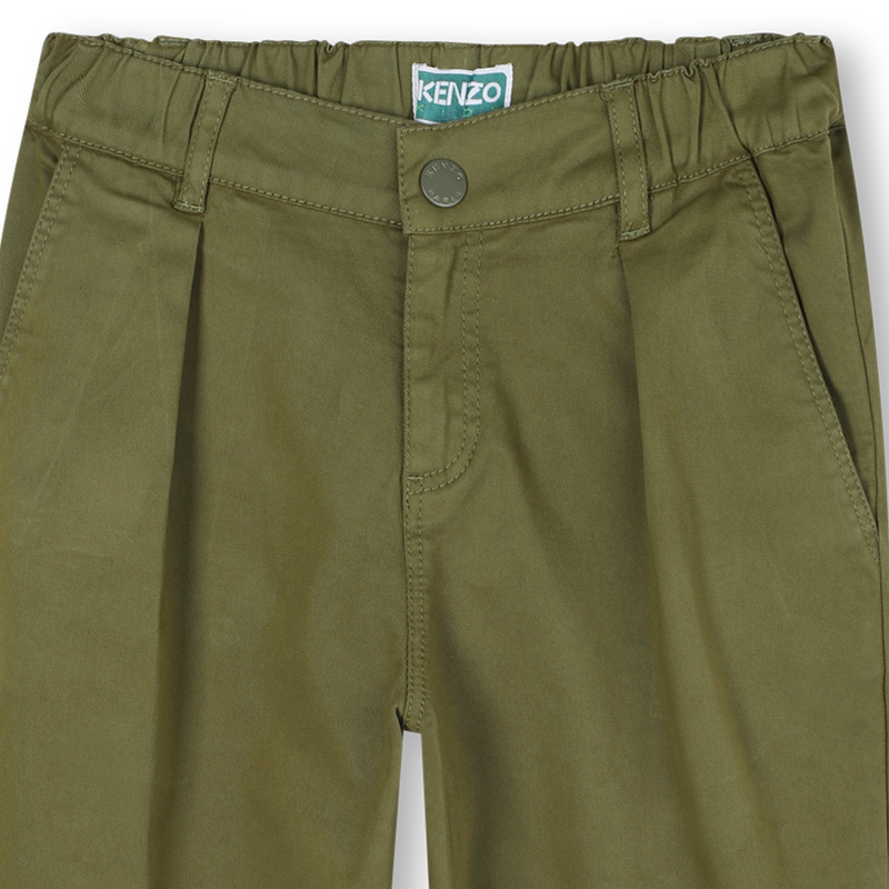 Twill trousers KENZO KIDS 
                    UNISEX