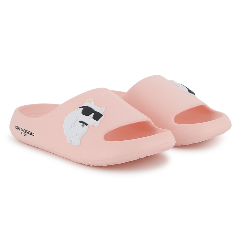 Slides KARL LAGERFELD KIDS 
                        GIRL