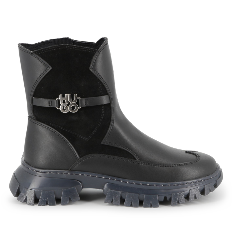 Ankle boots with zip closure HUGO 
                    GIRL