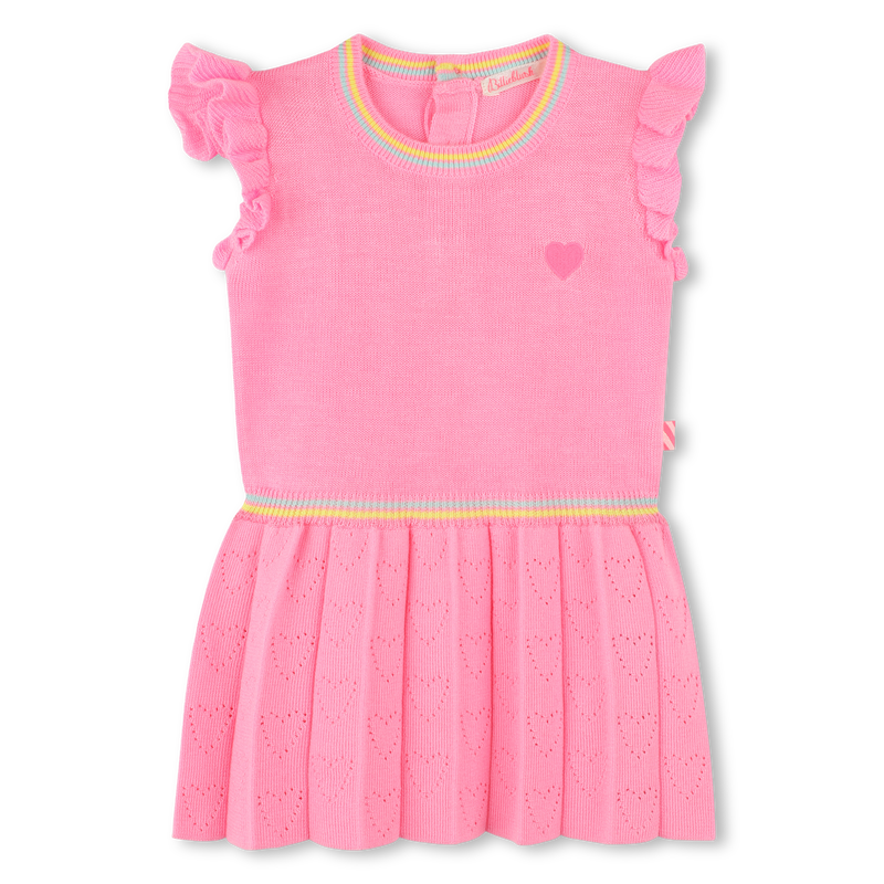 Short-sleeved knitted dress BILLIEBLUSH 
                        GIRL