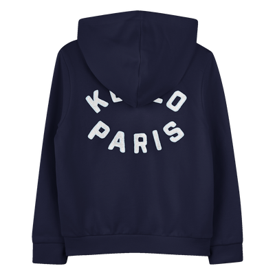 Cotton tracksuit cardigan KENZO KIDS UNISEX