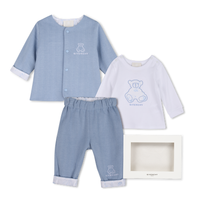 Pants, cardigan, and t-shirt set GIVENCHY BOY