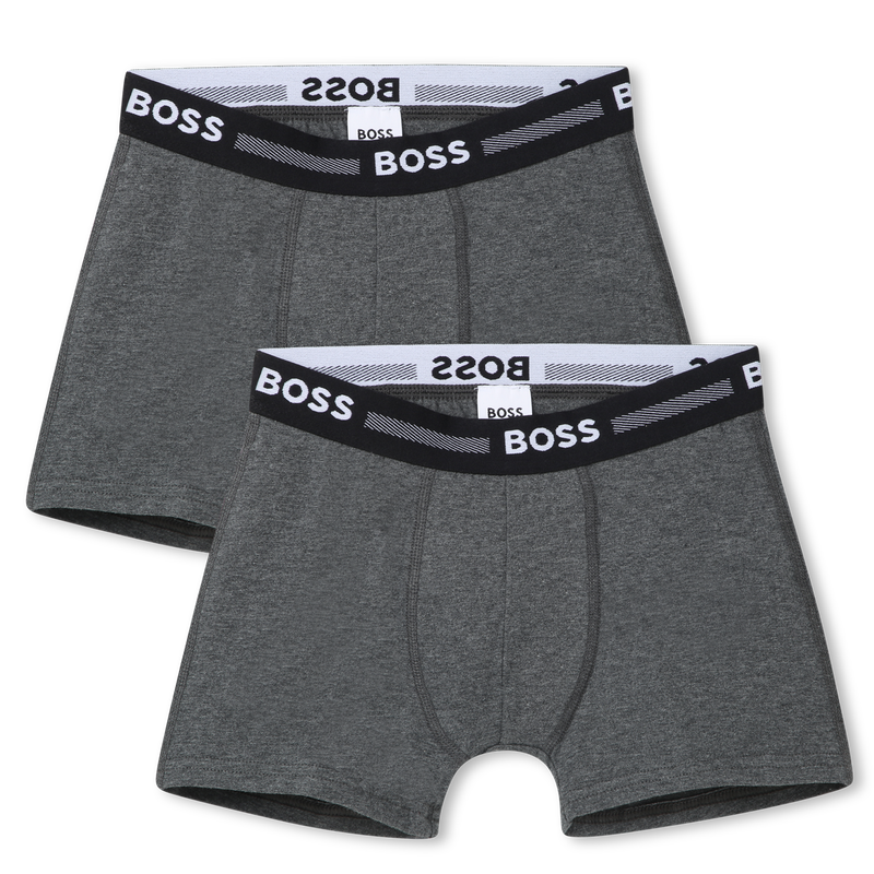 Cotton Boxers (Set Of 2) BOSS 
                        BOY