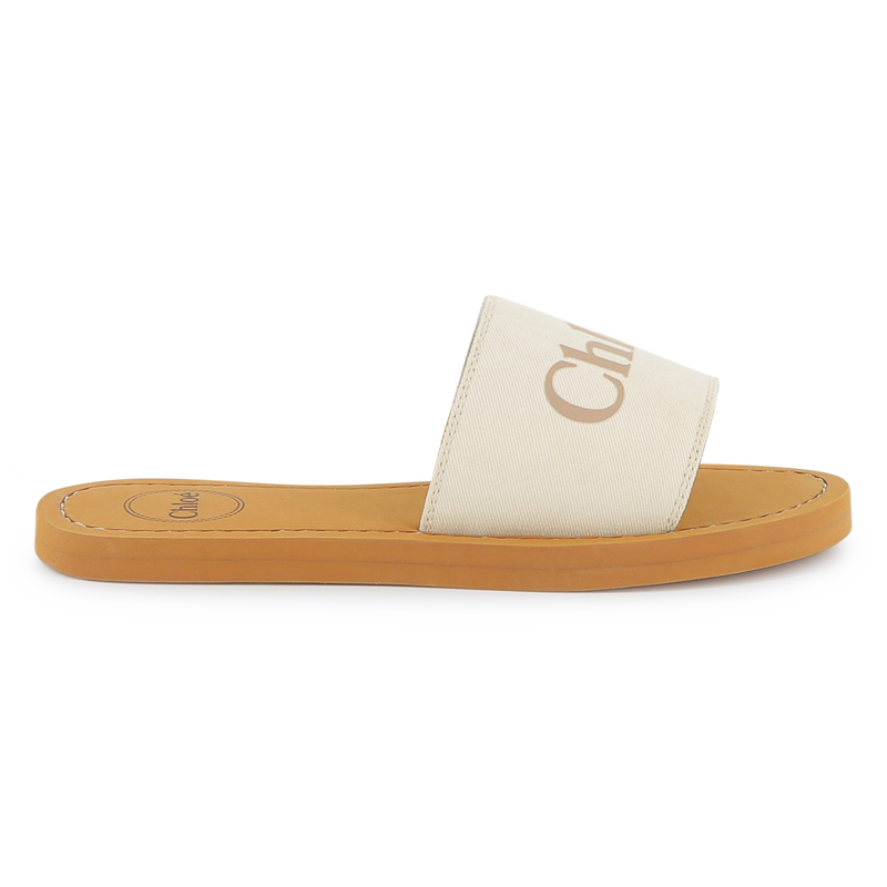 Fabric logo slides CHLOE 
                    GIRL