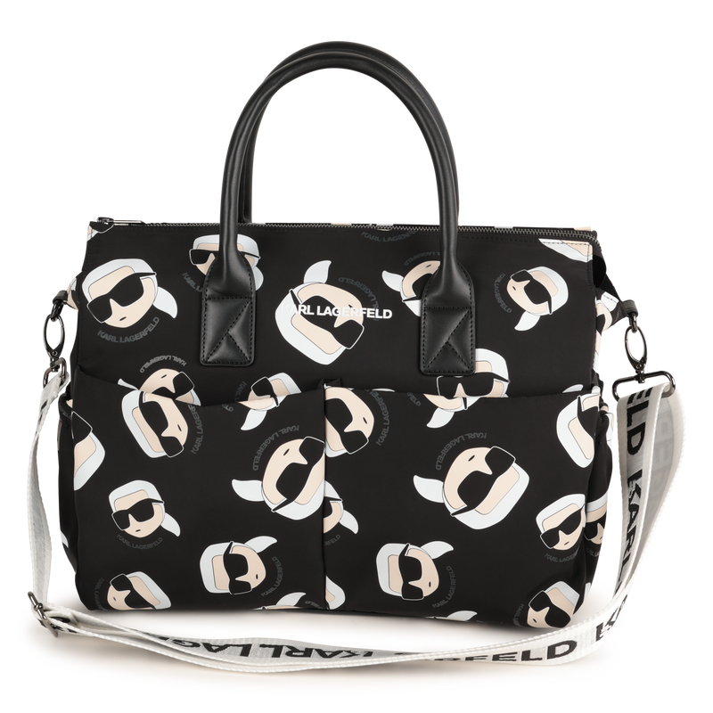 Matte diaper bag KARL LAGERFELD KIDS 
                    UNISEX