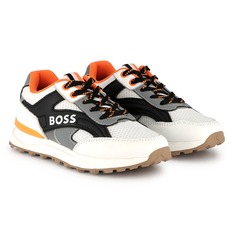 Lace-up sneakers with colors BOSS 
                        BOY