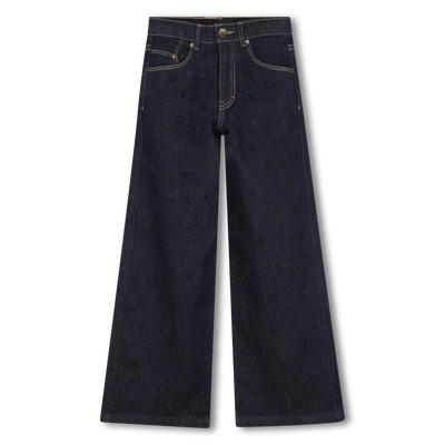 Denim pants KARL LAGERFELD KIDS GIRL