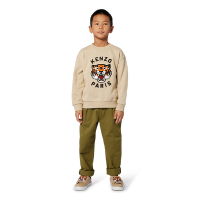 Unbrushed fleece sweatshirt KENZO KIDS BOY