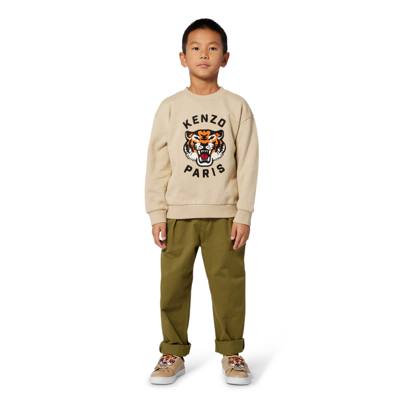 Unbrushed fleece sweatshirt KENZO KIDS 
                        BOY