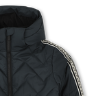 Hooded down jacket KARL LAGERFELD KIDS 
                    BOY