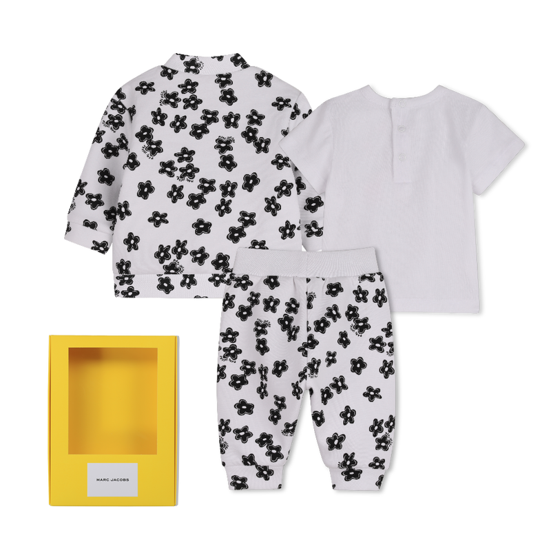 Floral Outfit Set (3 Pieces) MARC JACOBS 
                        UNISEX