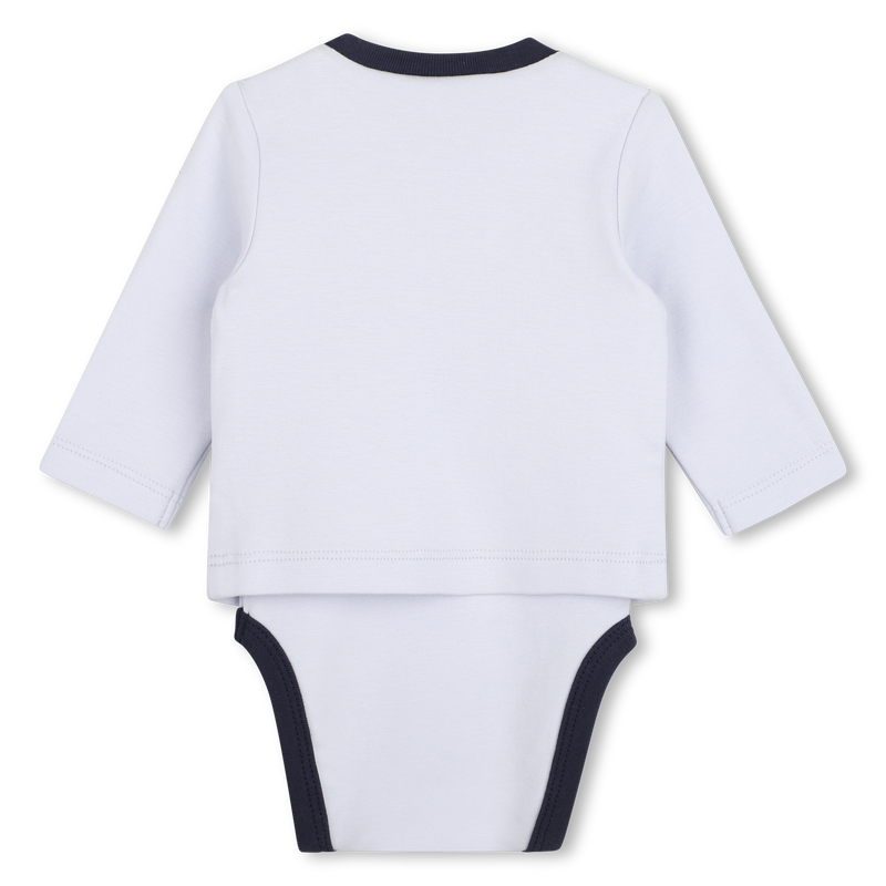 Bodysuit, bib and hat set BOSS 
                        BOY