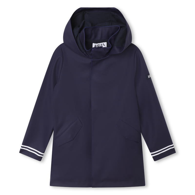 Hooded raincoat