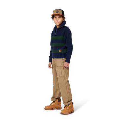 Cotton trucker sweater TIMBERLAND BOY
