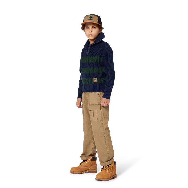 Cotton trucker sweater TIMBERLAND 
                        BOY