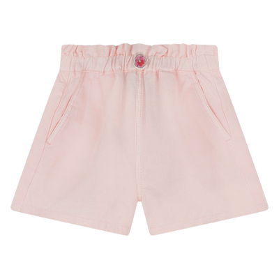 Elasticated waist shorts KENZO KIDS GIRL