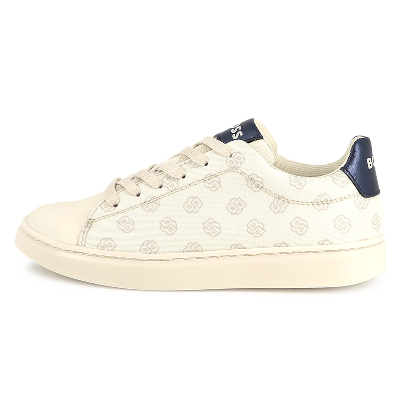 Lace-up canvas sneakers BOSS 
                    GIRL