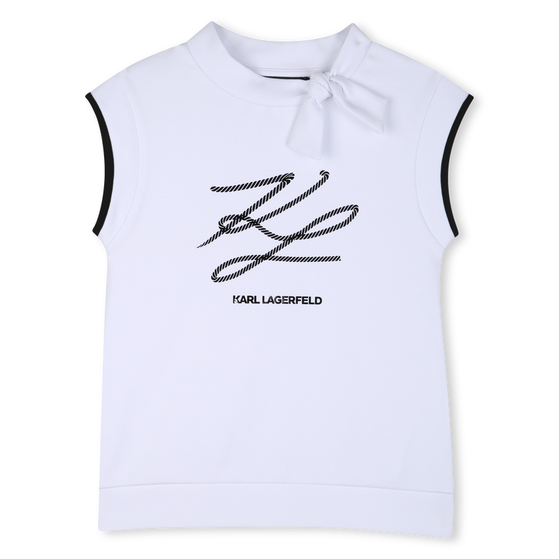 Short-Sleeved T-Shirt KARL LAGERFELD KIDS 
                        GIRL