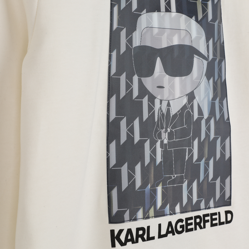 Long sleeve t-shirt KARL LAGERFELD KIDS 
                        BOY
