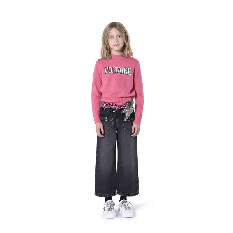 Cotton jeans ZADIG & VOLTAIRE 
                    GIRL