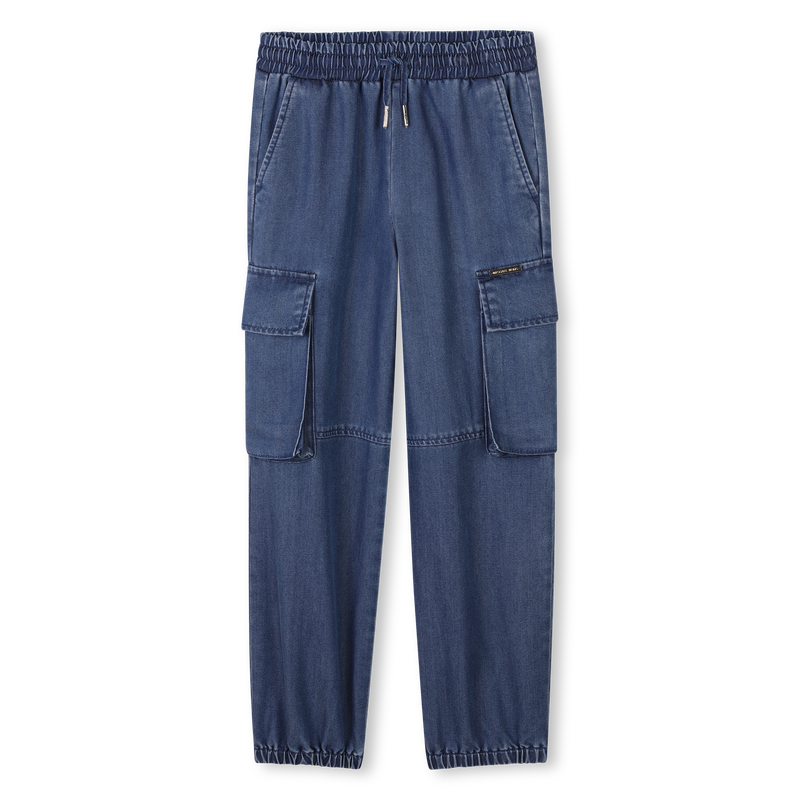Elasticated-waist jeans MICHAEL KORS 
                    GIRL