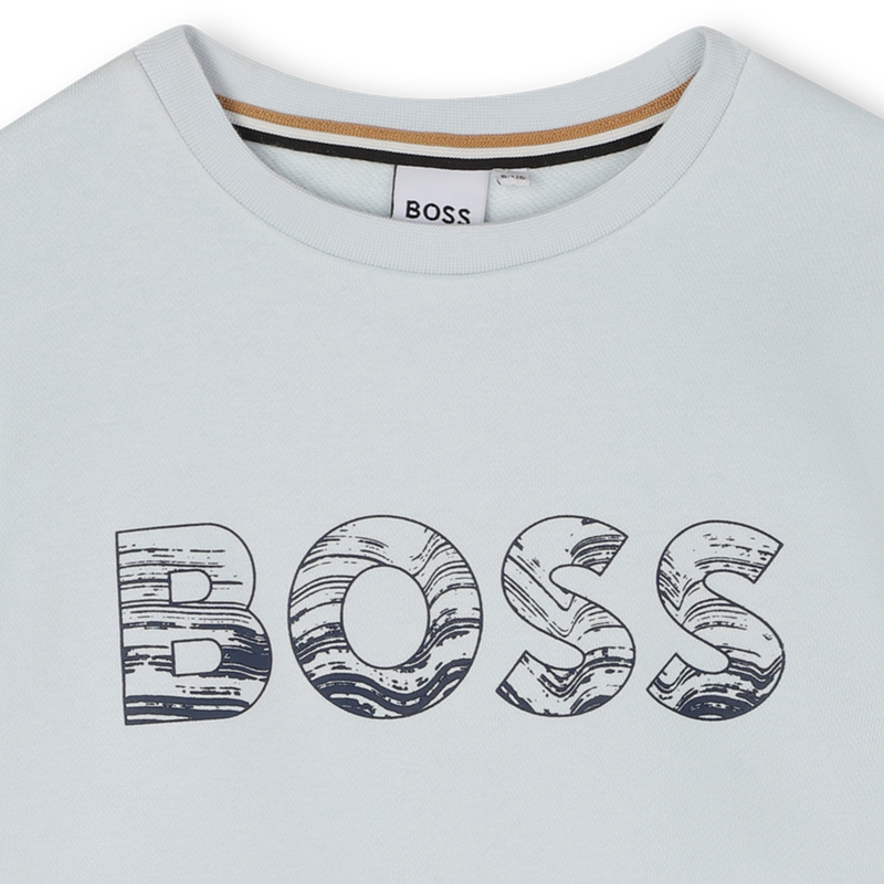 Round neck sweatshirt BOSS 
                    BOY