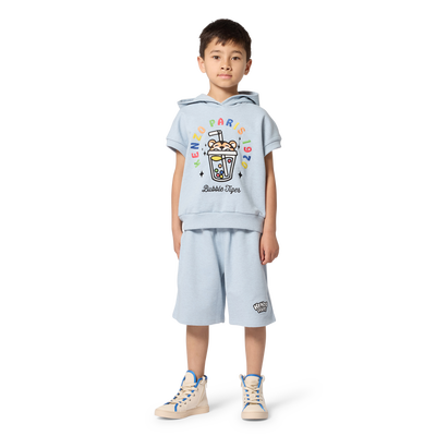 Fleece Bermuda Shorts KENZO KIDS BOY