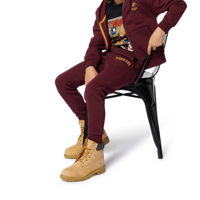 Hooded Fleece Cardigan TIMBERLAND BOY