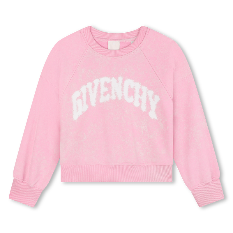 Cotton Jersey Sweatshirt GIVENCHY 
                    GIRL