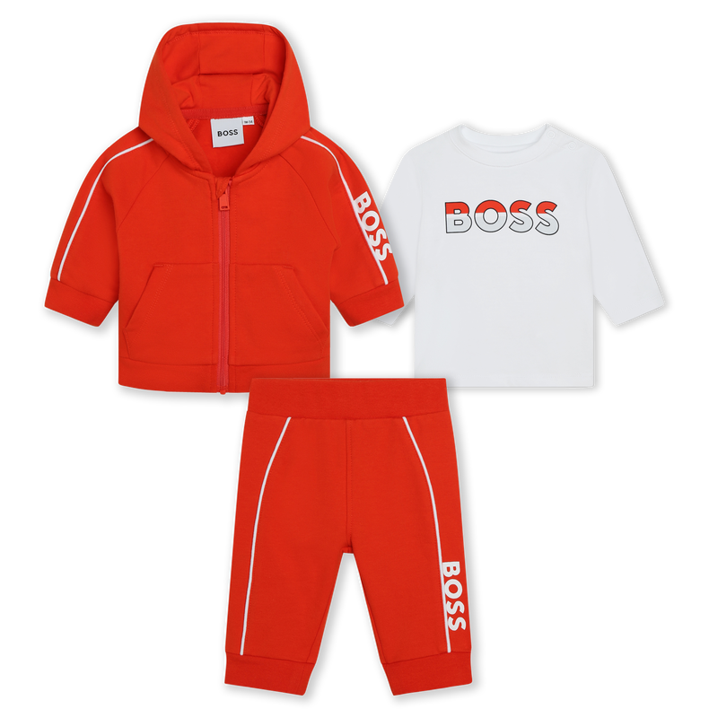Baby boys hugo hotsell boss tracksuit