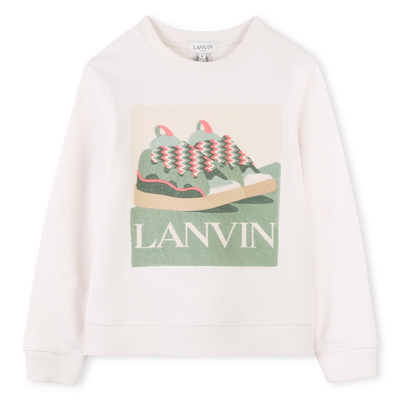 キッズ用トップス LANVIN FW24 Sweatshirt (N30141K 826) LANVIN Boys' Clothing - Designer Kidswear | Kids around