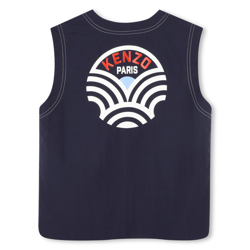 Zip-up vest KENZO KIDS 
                        BOY