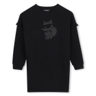 Long Sleeve Dress KARL LAGERFELD KIDS 
                    GIRL