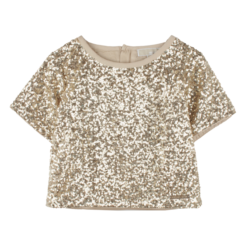 Sequin party blouse MICHAEL KORS 
                        GIRL
