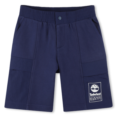Zip-up fleece Bermuda shorts TIMBERLAND BOY