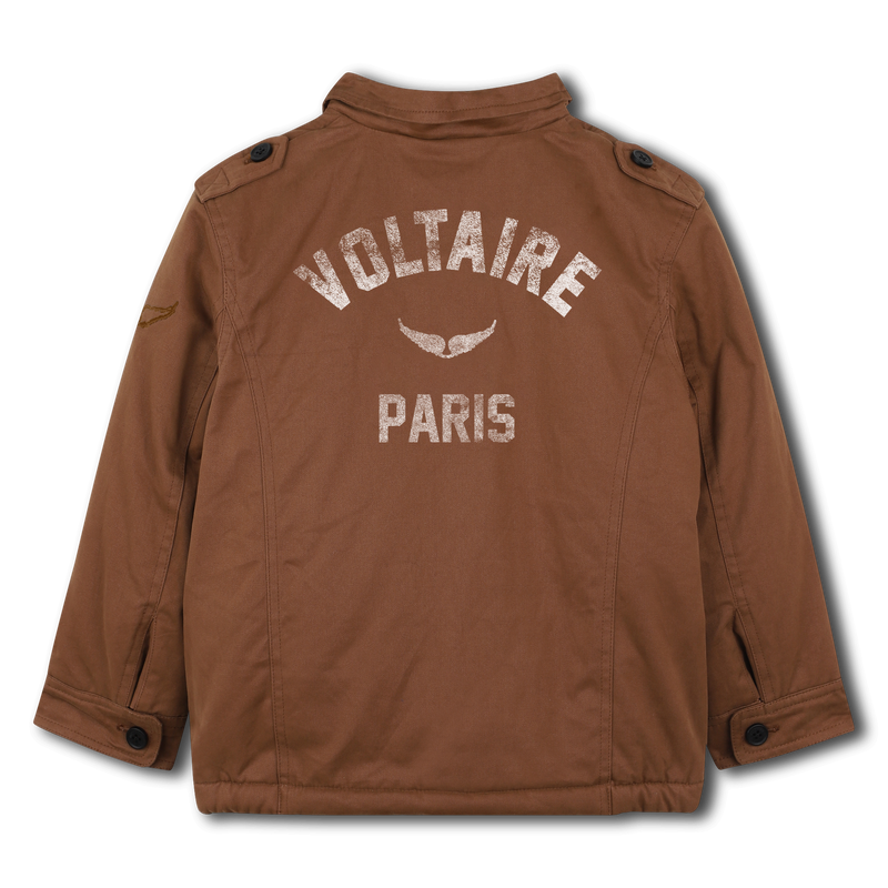 Water-repellent hooded parka ZADIG & VOLTAIRE 
                        BOY
