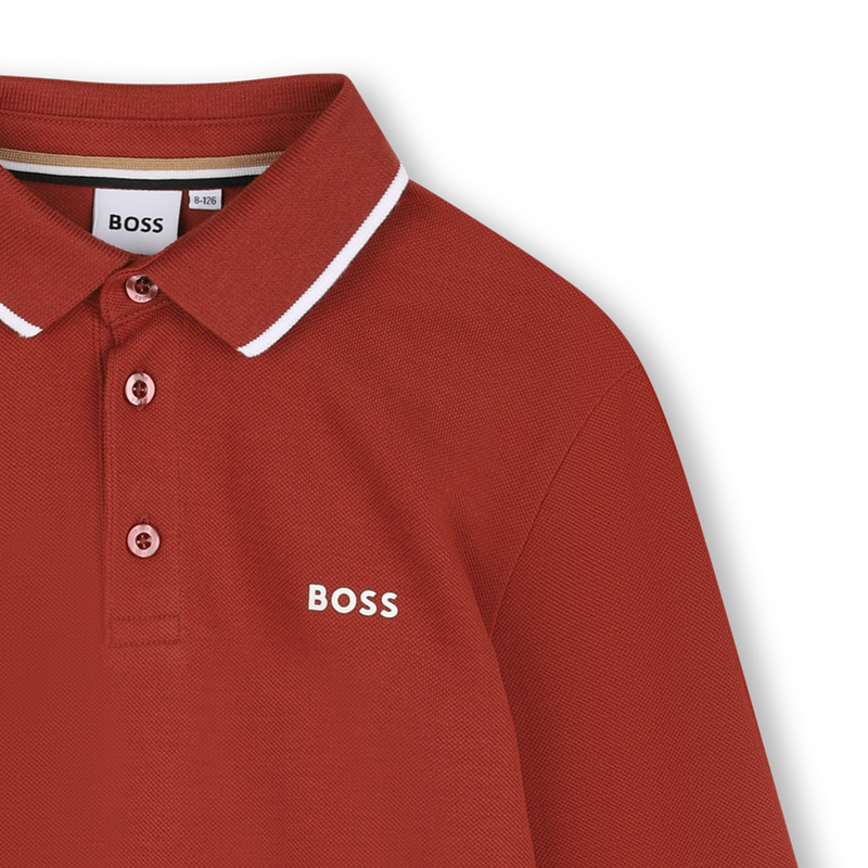 Long sleeve polo BOSS 
                        BOY