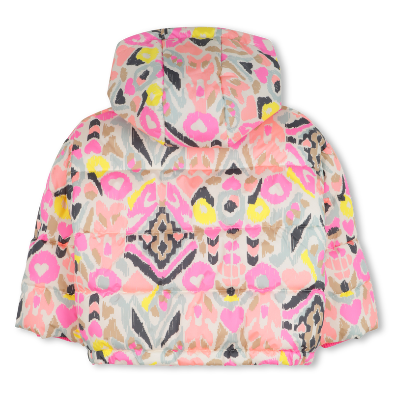 ikat printed down jacket BILLIEBLUSH 
                        GIRL