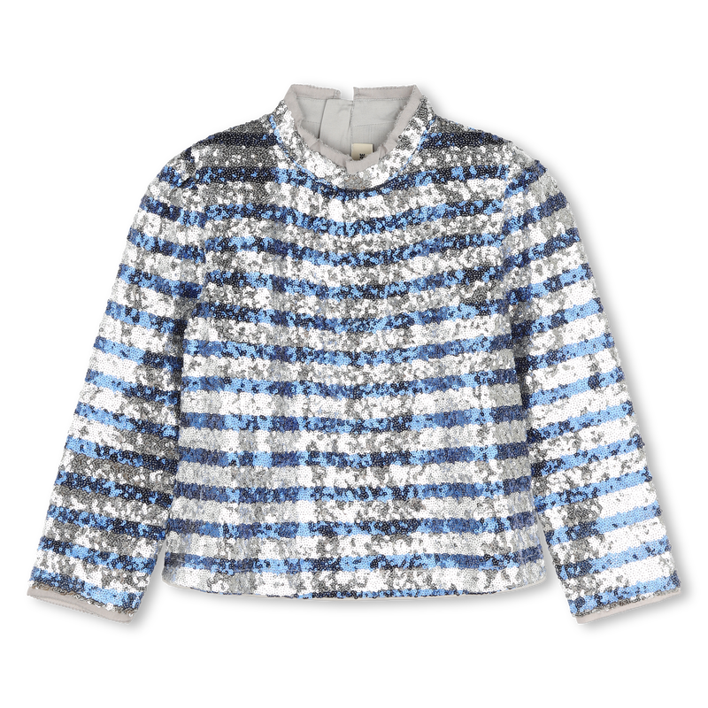 Sequined striped blouse ZADIG & VOLTAIRE 
                    GIRL