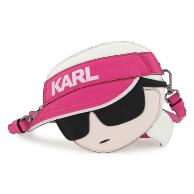 Adjustable zipped handbag KARL LAGERFELD KIDS GIRL