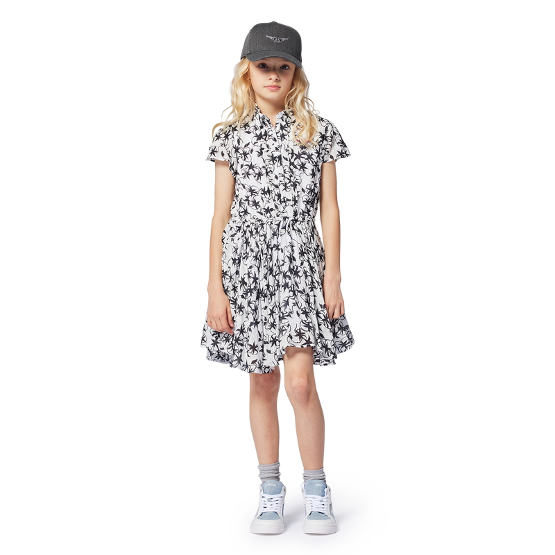 Buttoned patterned dress ZADIG & VOLTAIRE 
                        GIRL