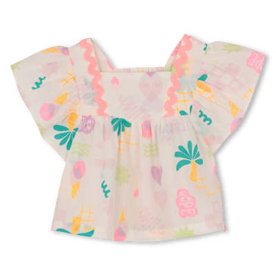 Ruffled Sleeve Blouse BILLIEBLUSH GIRL