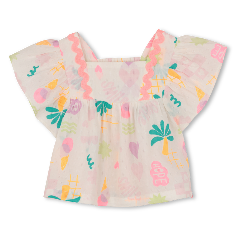 Ruffled Sleeve Blouse BILLIEBLUSH 
                        GIRL