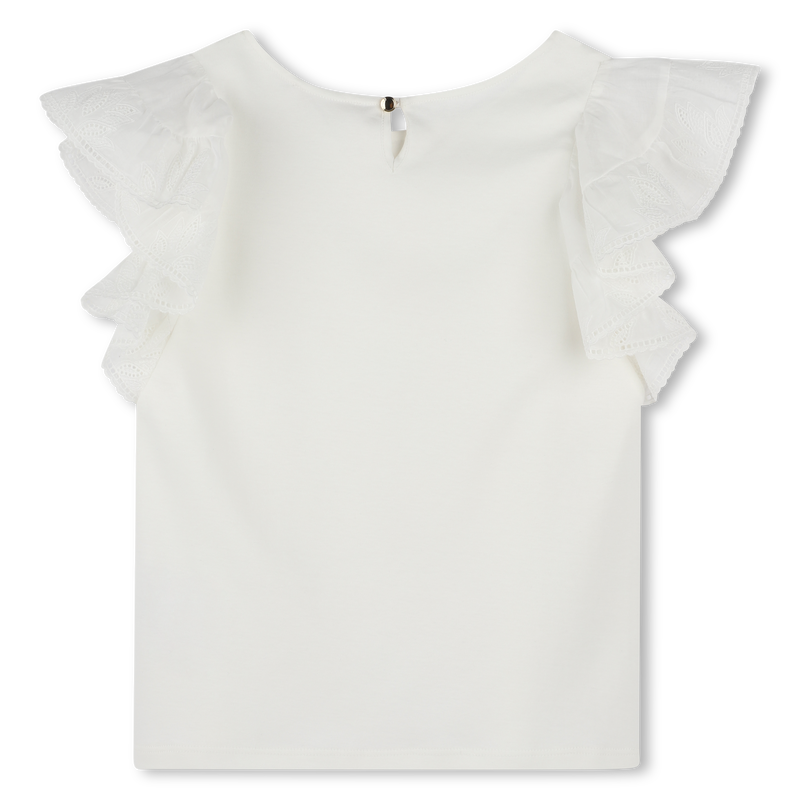 Top with frilled sleeves CHLOE 
                    GIRL