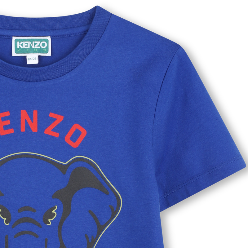 Short-sleeved cotton T-shirt KENZO KIDS 
                        UNISEX