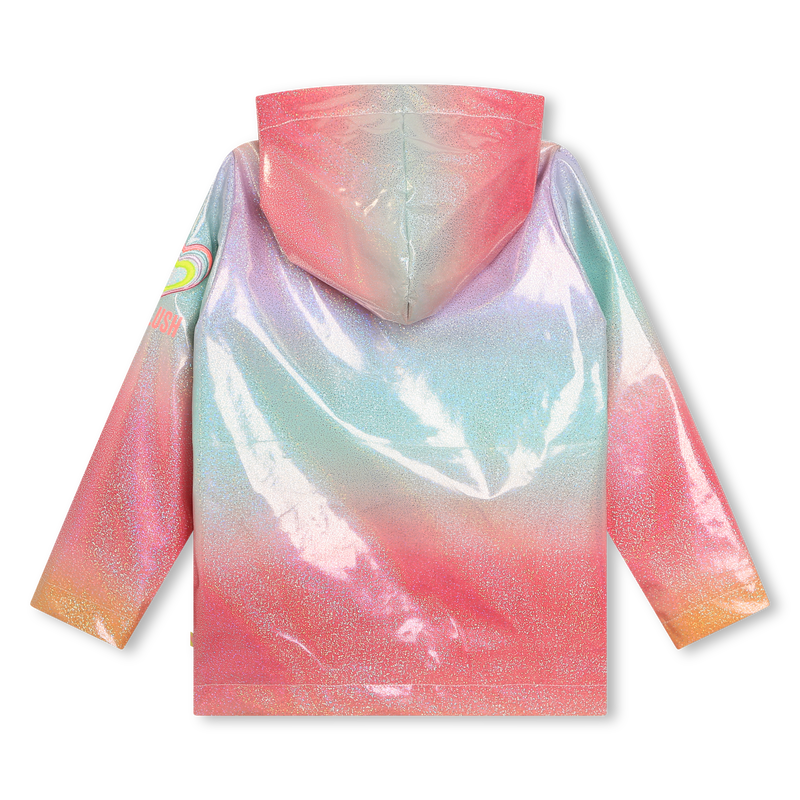 BILLIEBLUSH Multicolored glitter raincoat